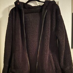 Soft warm fleece jacket